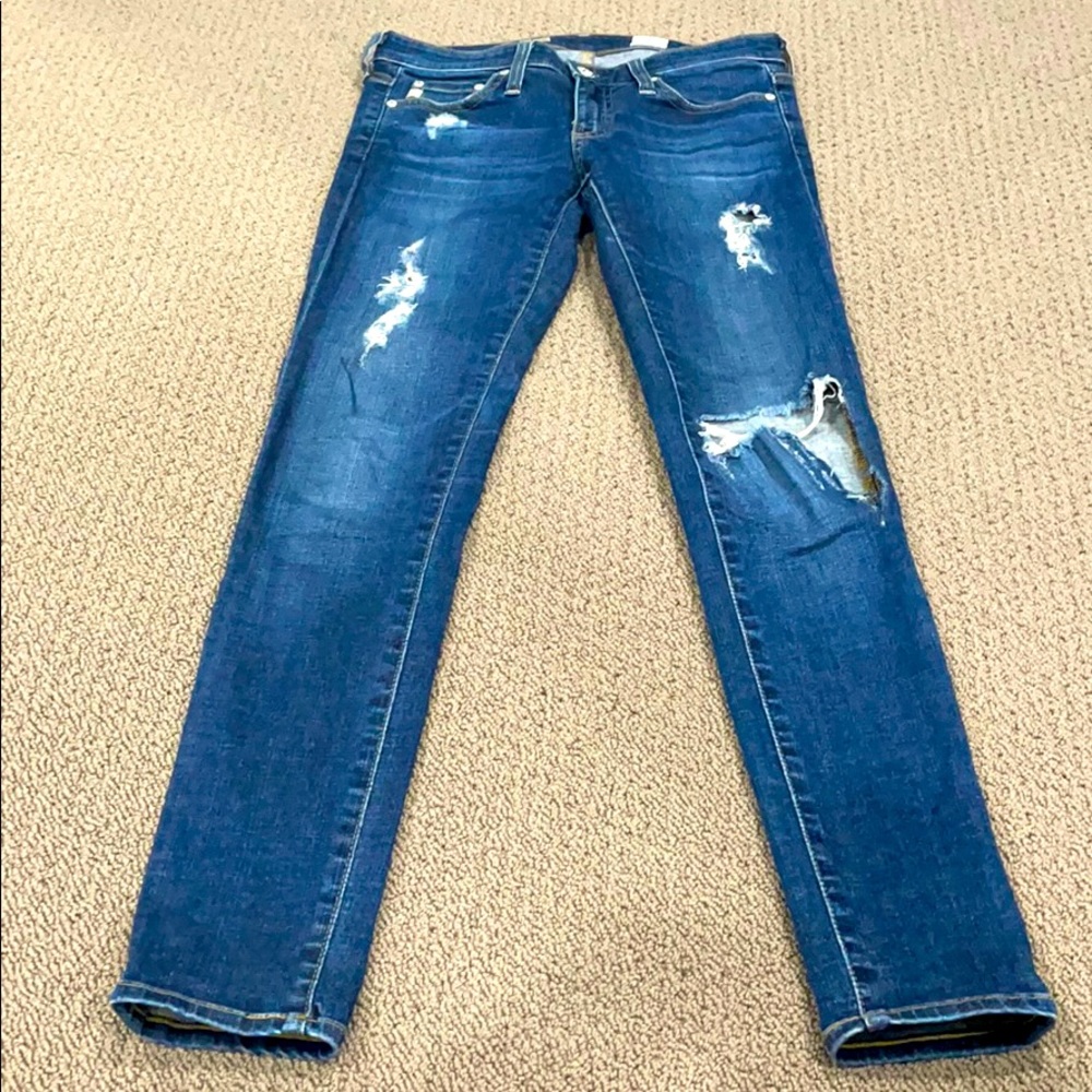 AG Denim Ripped Jeans
